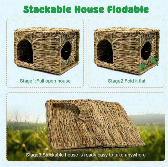 Casuta Rozatoare din Iarba