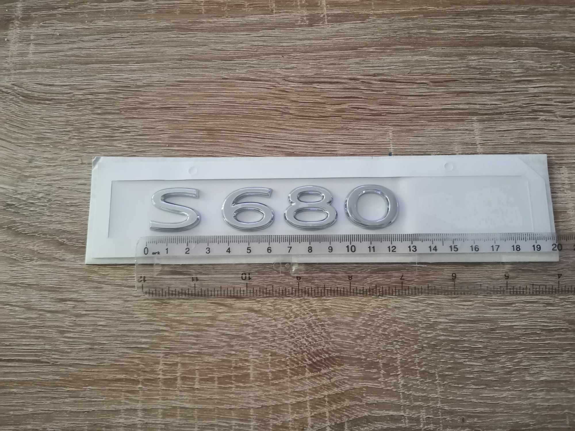 Надпис нов стил Mercedes Benz S 680 W223