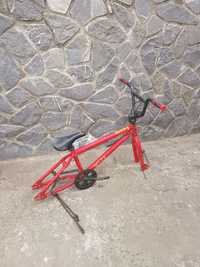 Bicicleta Cadru BMX Wipe Rosu