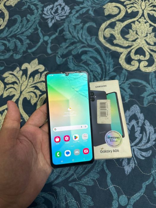 Samsung Galaxy A06 8/128GB Black 2025 Karobka Holati Yaxshi хороший