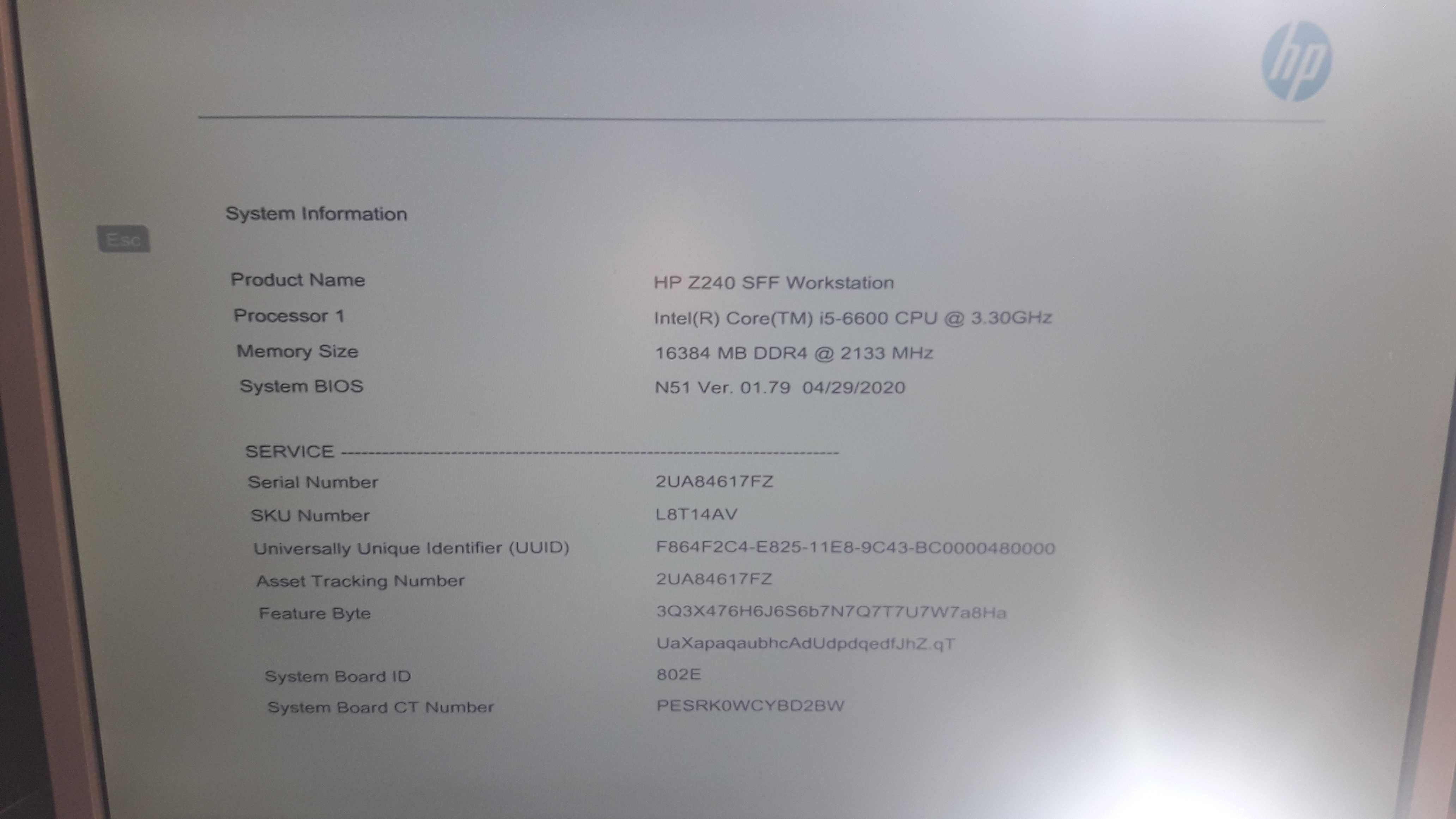 HP Z240 WORKSTATION SSF 300. 230лв.