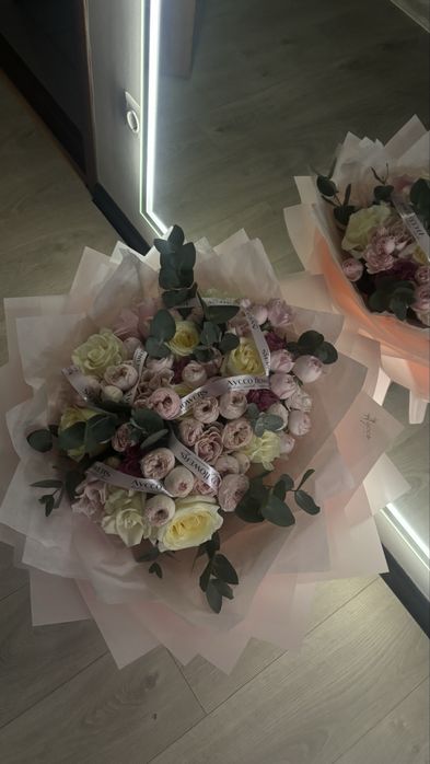 Букет цветов свежие