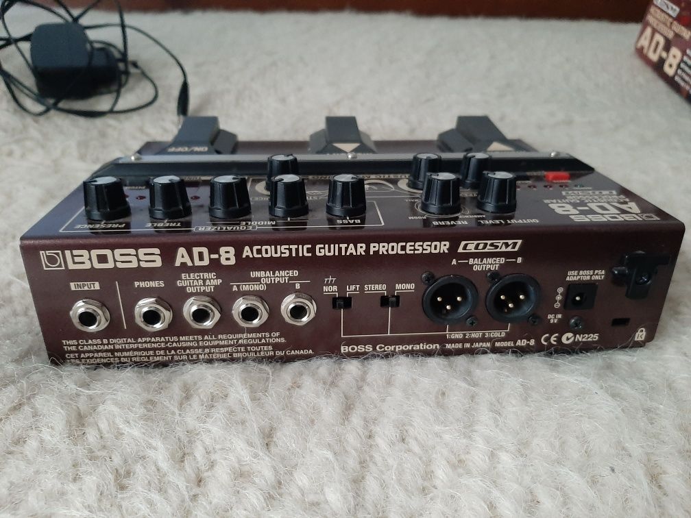 Procesor chitară acustica BOSS AD-8