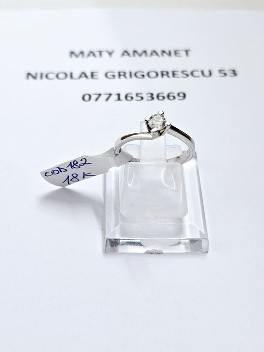 Maty Amanet Inel dama din aur 14 k 2.8 g cod 182