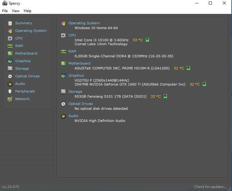 Pc Gaming i3 10100 16GBram GTX 1660TI