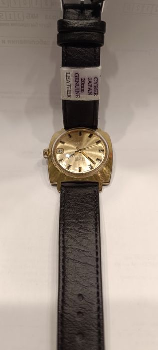 Позлатен автоматичен винтидж руски часовник Poljot