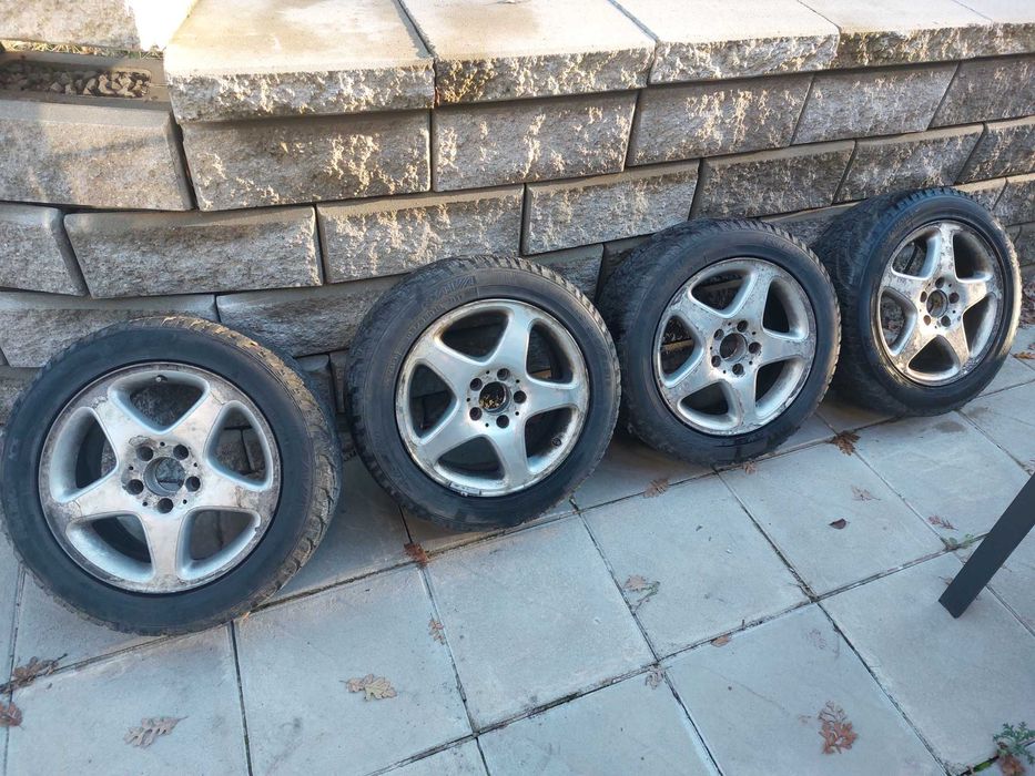 Гуми 16 цола с джанти за Мрцедес  С клас W203 В203 205/55/16 7Jx16H2