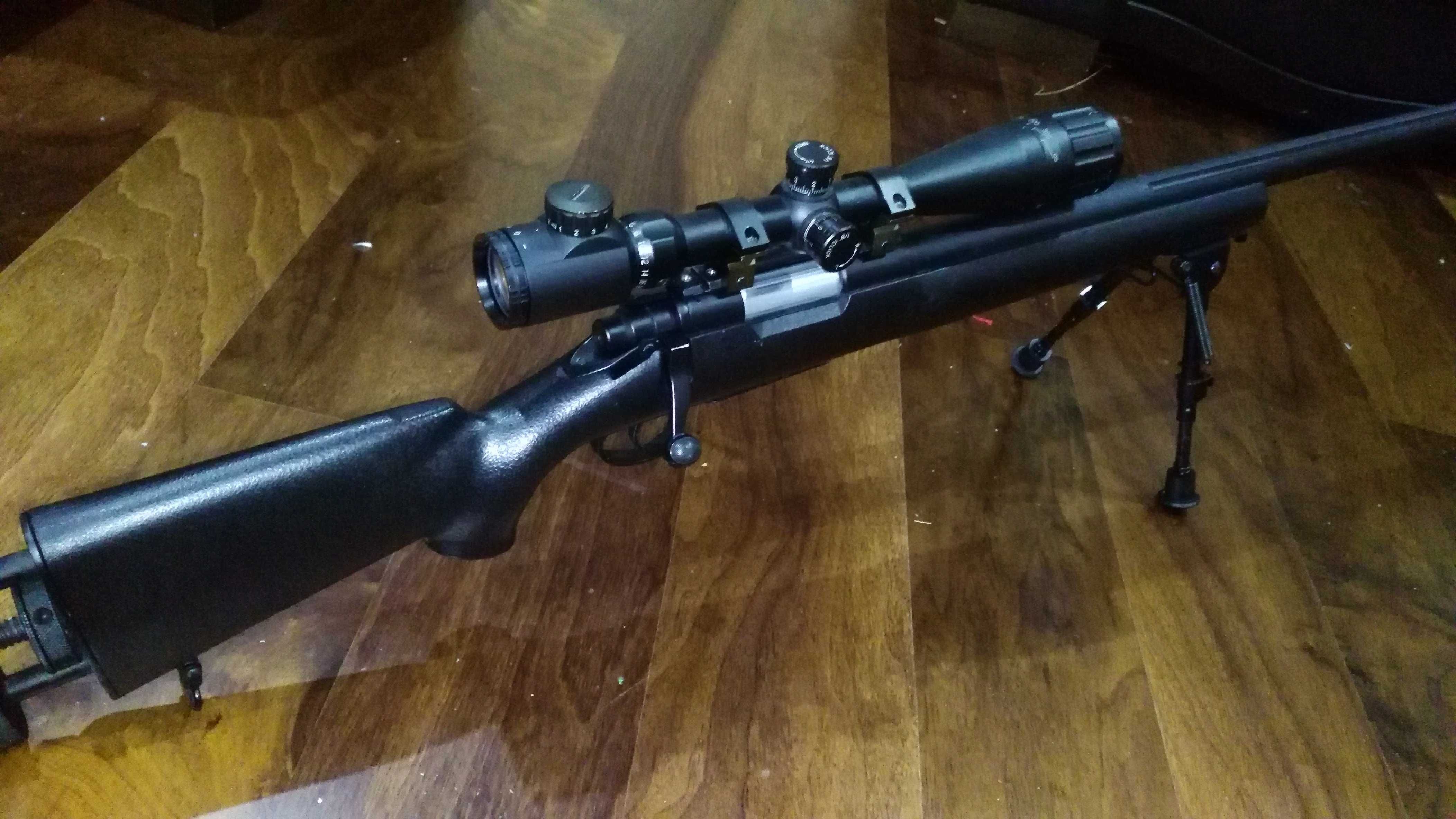 Pusca Airsoft Mod 3,7j FullMetal Sniper M61/Remigton700 PUTERNICA