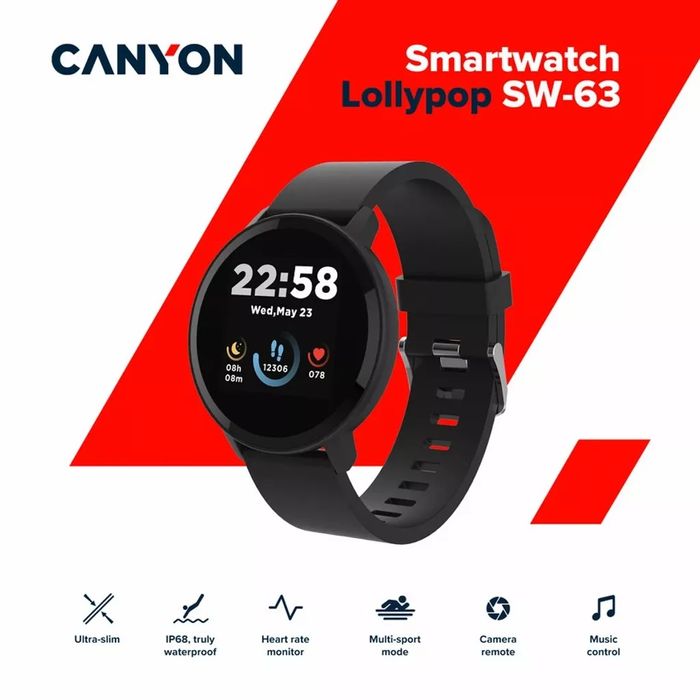 Smart часовник Canyon sw63 Lollipop