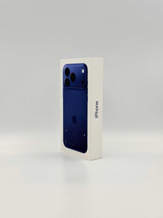Magazin apple iPhone 17 pro max deep blue sigilat 256gb garantie rate