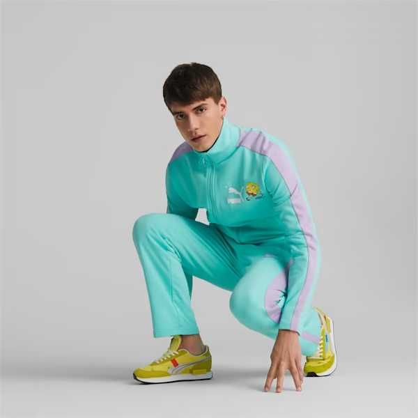 PUMA x SPONGEBOB T7 Track Jacket Men bluza trening marimea L NOUA