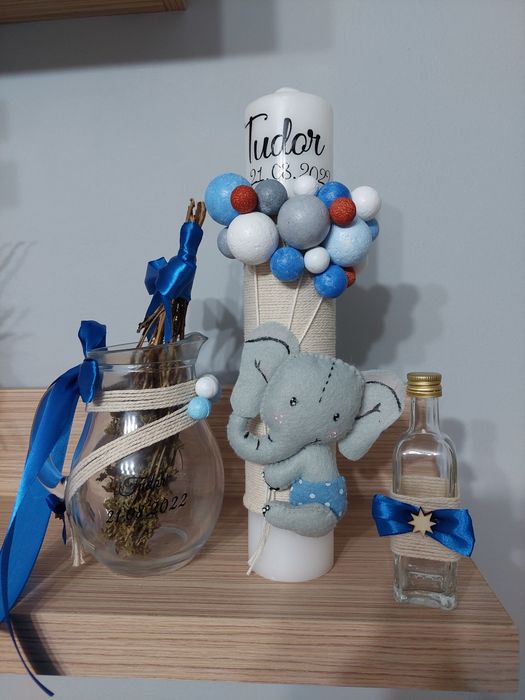 Set lumanare botez
