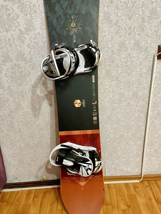 Placa snowboard 157 cm wide salomon cu legaturi