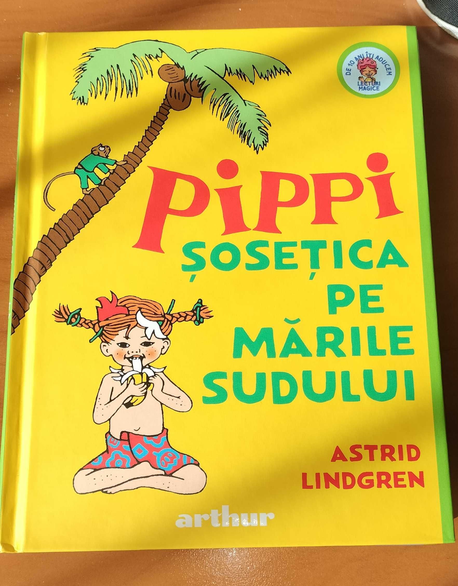 Pippi șosețica pe mările sudului de Astrid Lindgren