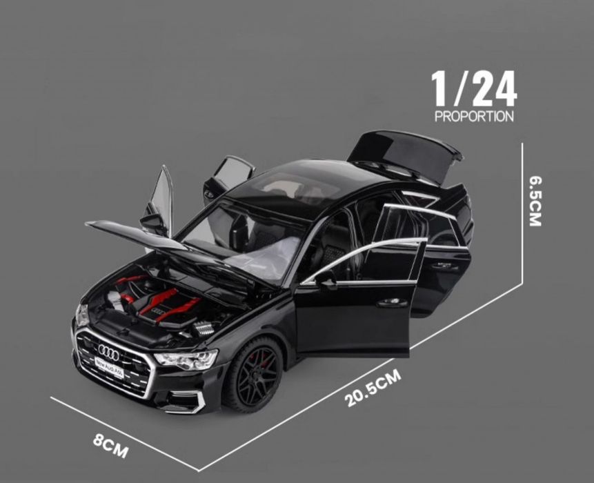 Луксозна метална кола - Модел с реалистични функции AUDI/ 3 цвята
