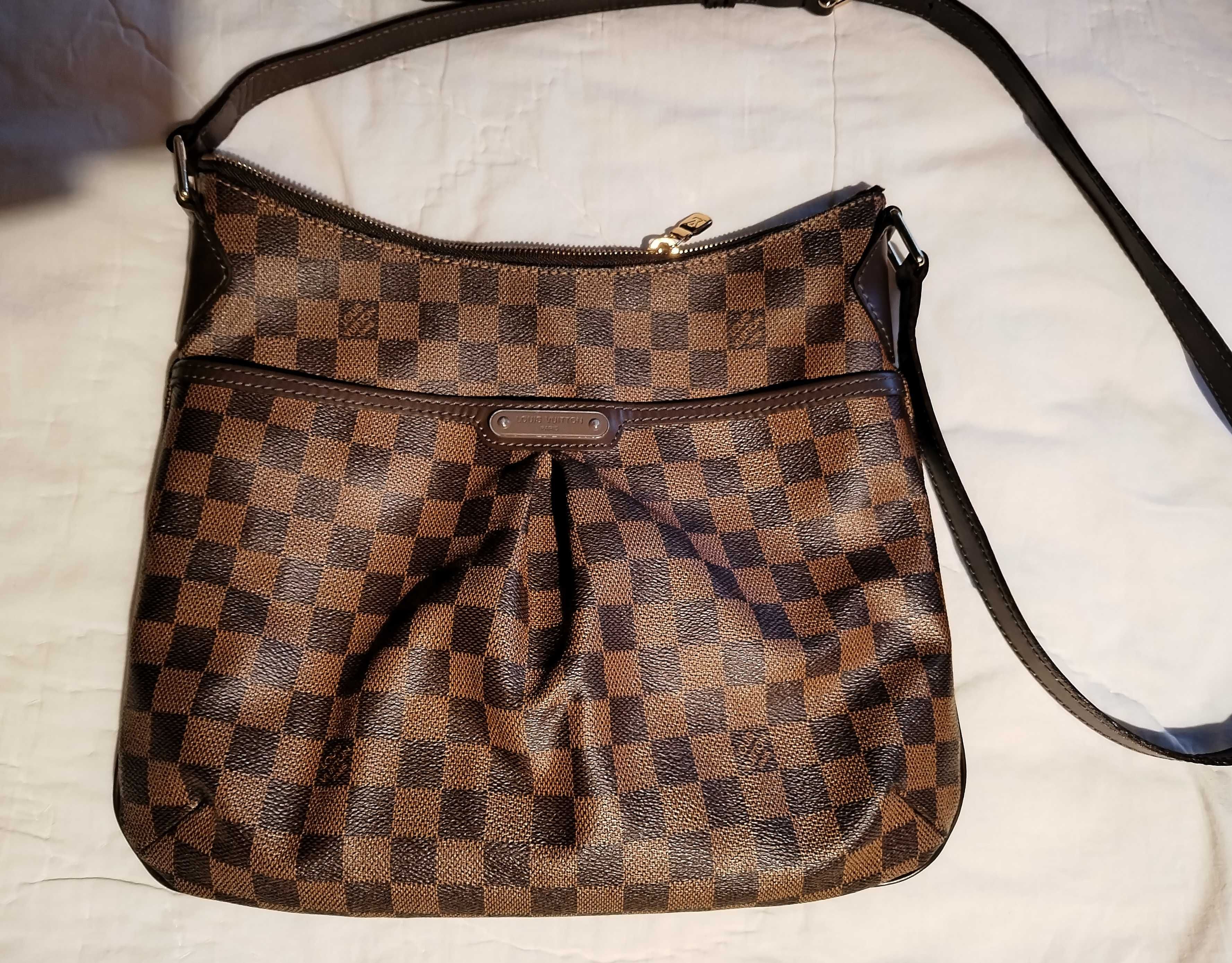 Louis Vuitton Damier Ebene Speedy 30 ръчна чанта, Bloomsbury PM