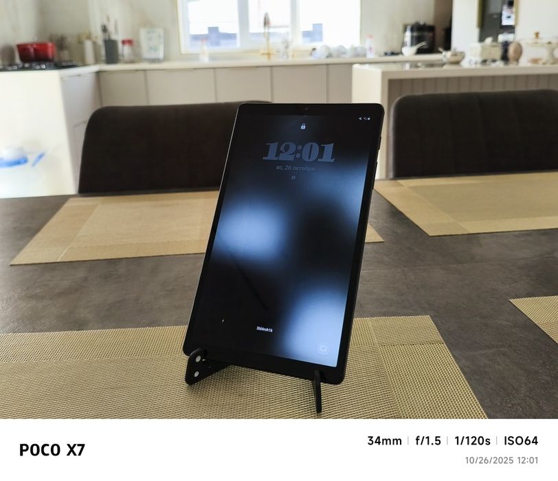 Poco X7 + Samsung Tab A7 Lite
