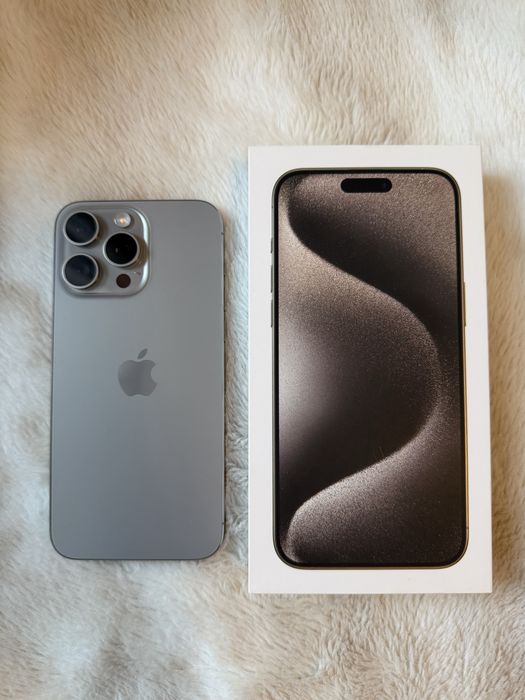 !Запазен! Apple iPhone 15 Pro Max 256GB - Перфектен! Гаранция!