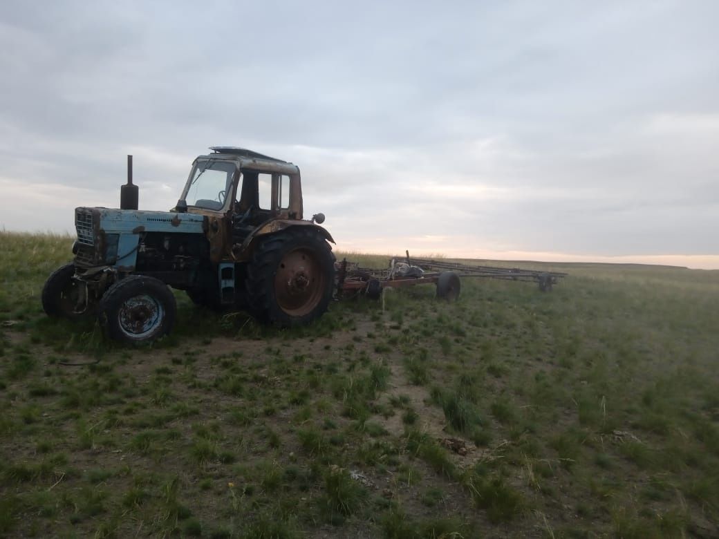 Трактор в комплекте