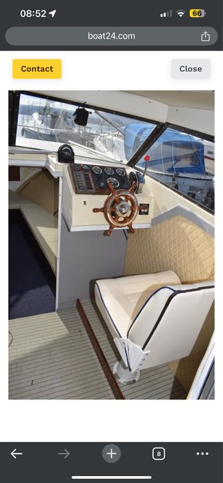 Barca cabinata Tabo pescuit / agrement