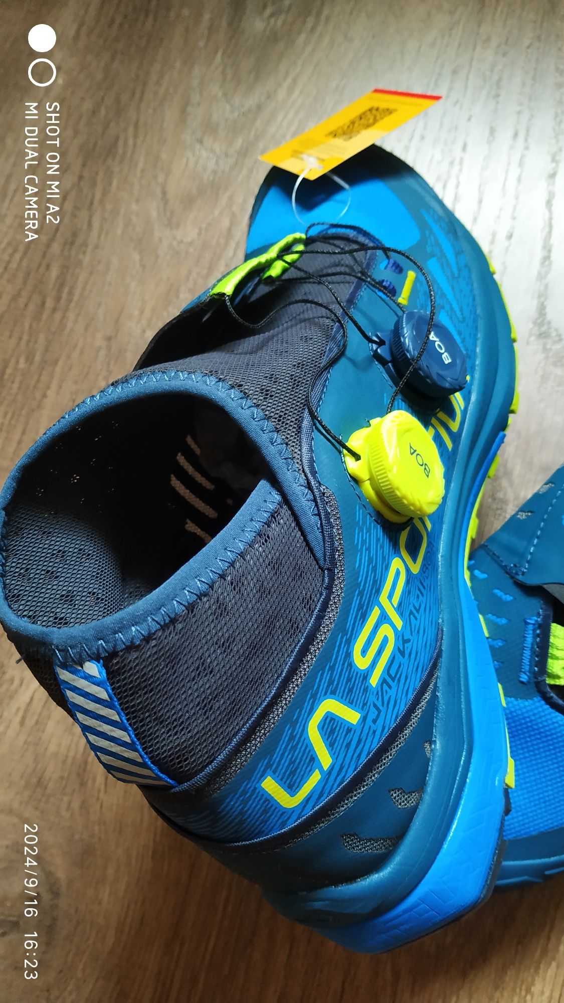 La Sportiva Jackal 2 Boa Storm Blue/Lime Punch 44,5