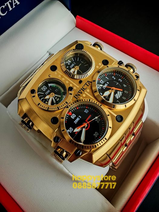 INVICTA Zulu Gold 54 mm, Инвикта нов ръчен часовник