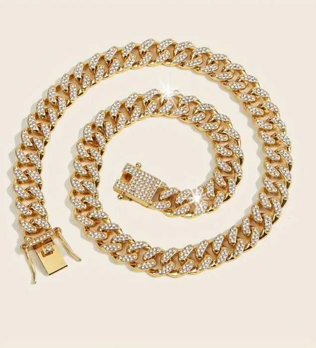 Lanț cuban 88 g impecabil sigilat