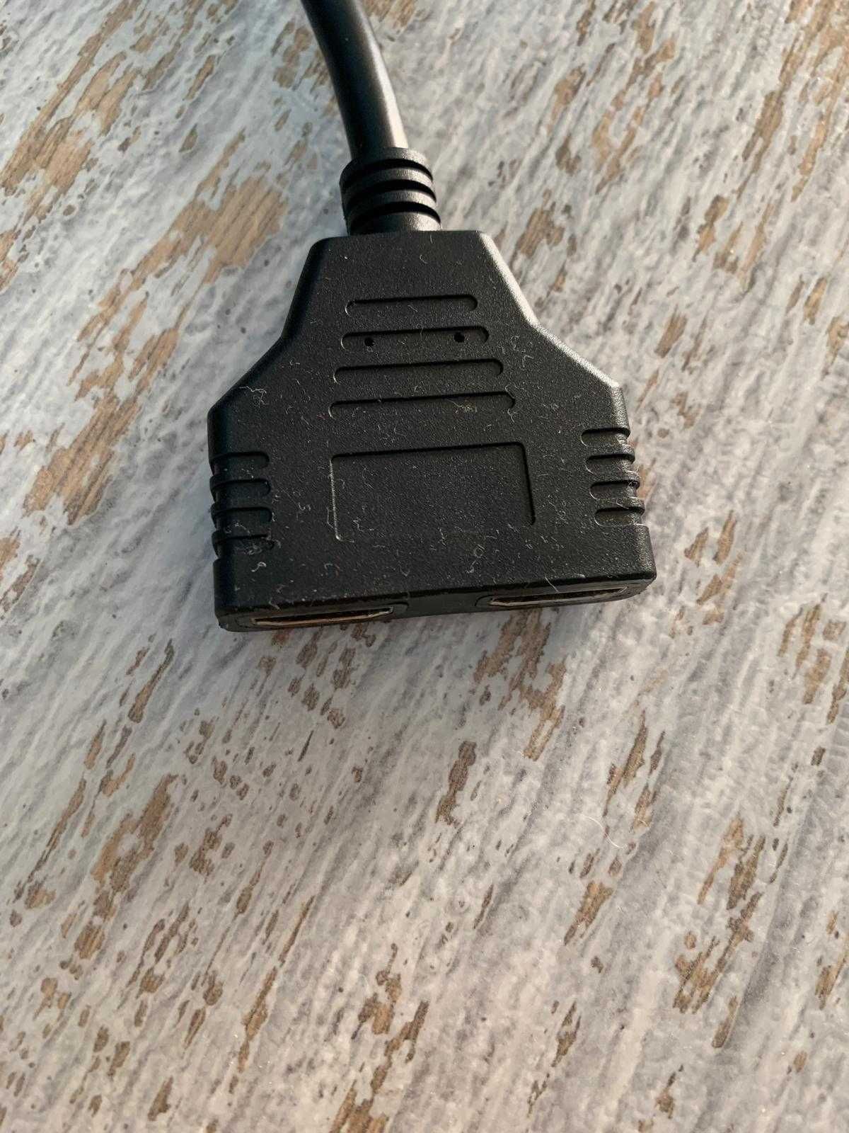 HDMI сплитер адаптер, 1 към 2 HDMI порта