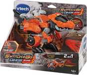 VTech Switch & Go Dinos Fire, динозавър със звук Furex, Super T-Rex