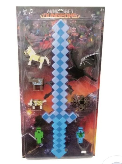 Плюшени играчки Майнкрафт/Фигурки Майнкрафт/Светещ Меч