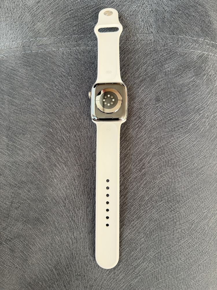 Apple Watch 7 45mm GPS + Cellular Stainless Steel