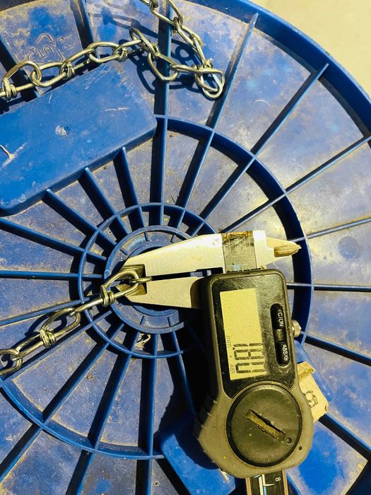 Lant cu zale innodate, nou, zincat.