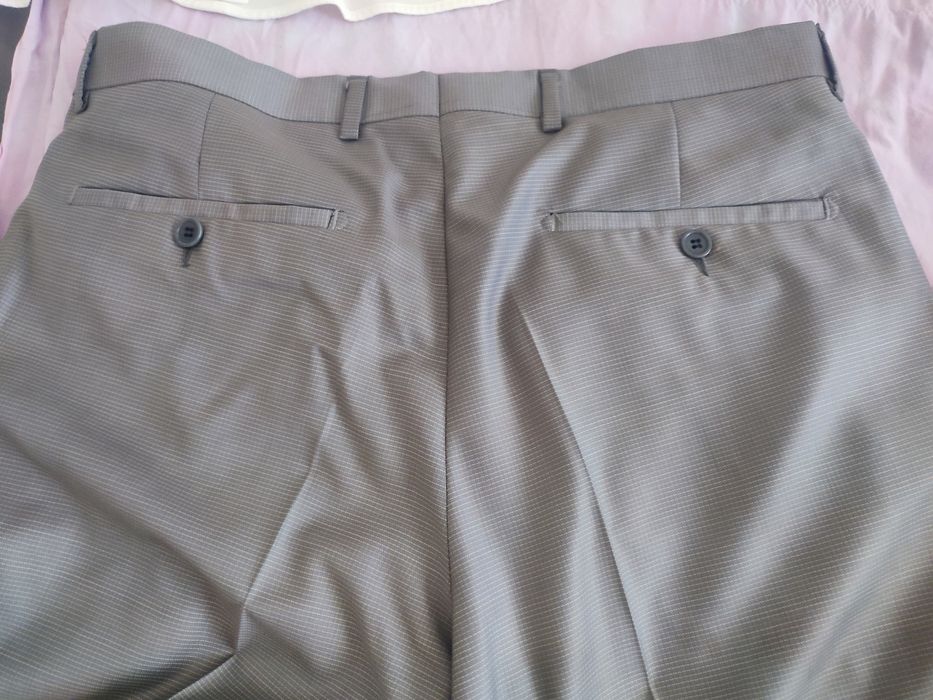 Спортно елегантен мъжки костюм fit slim