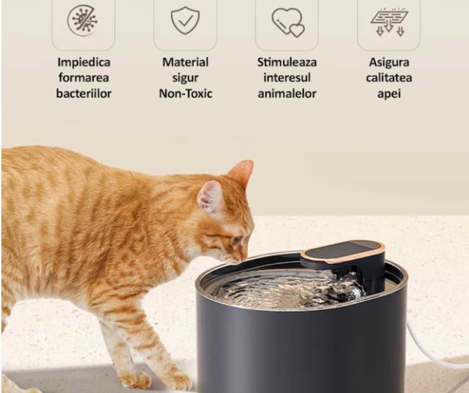 Dispenser smart automat de apa pentru pisici&caini