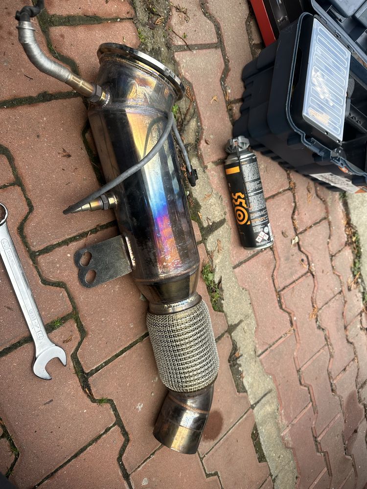 Downpipe pipe burlan b58 bmw , catless tuning b48 b58 s58 good pipe