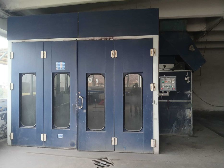 Cabină de vopsitorie Saima B8244 – Doar 1.692 ore de funcționare!