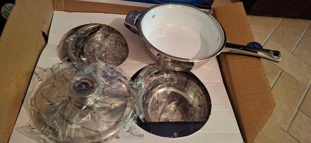 Swiss Cookware set- 17 teiliges Z.P.International ZP-1711 tipe Zepter