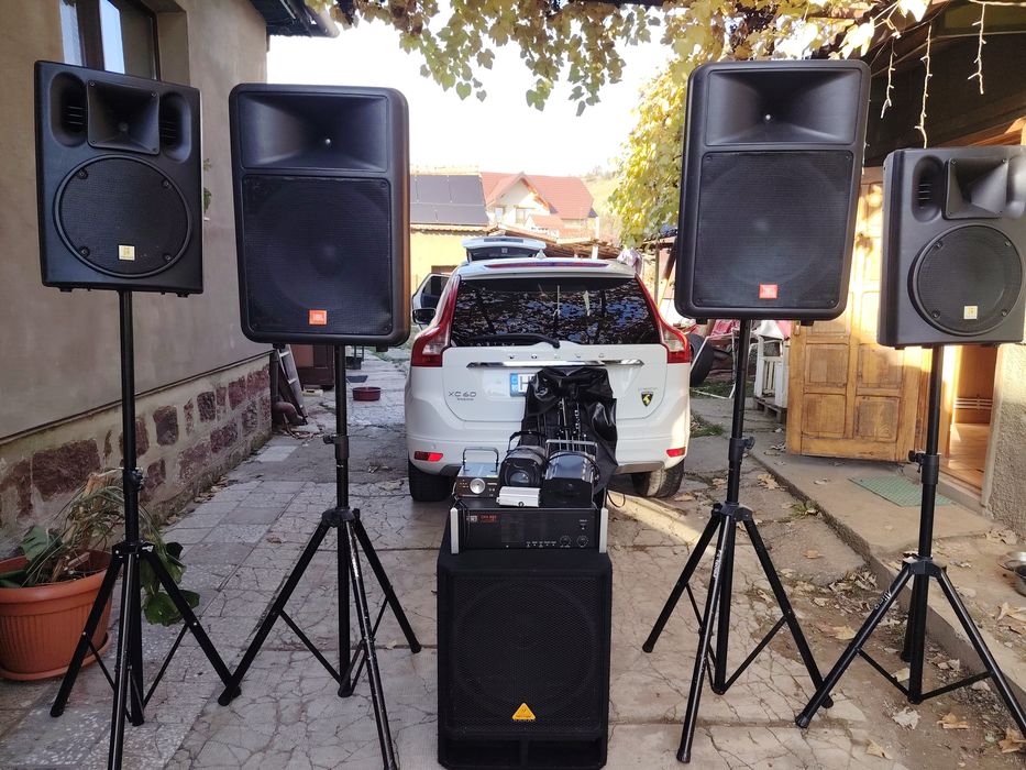 Sistem audio Dj și formatie JBL, The Box, Behringer