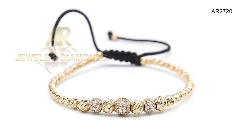 Bratara Aur 14 K model nou unisex ARJEWELS&DIAMONDS(AR2720)