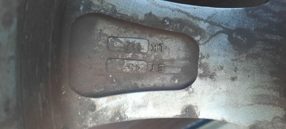 Jante aliaj 5x112 R17 VW Audi Skoda Seat Mercedes 7.5J ET45