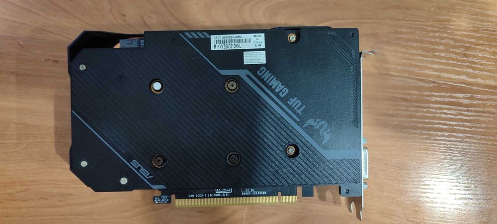 Продам видеокарту ASUS TUF Gaming GeForce GTX 1650 OC [4 ГБ, GDDR6]
