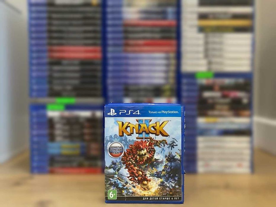 Лицензионный Knack 2 PlayStation 4/5 Огромный Выбор дисков
