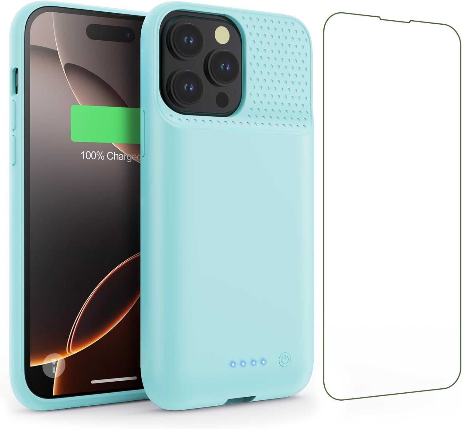 Кейс с батерия Feob за iPhone 16 Pro Max (6.9 инча), 8600 mAh