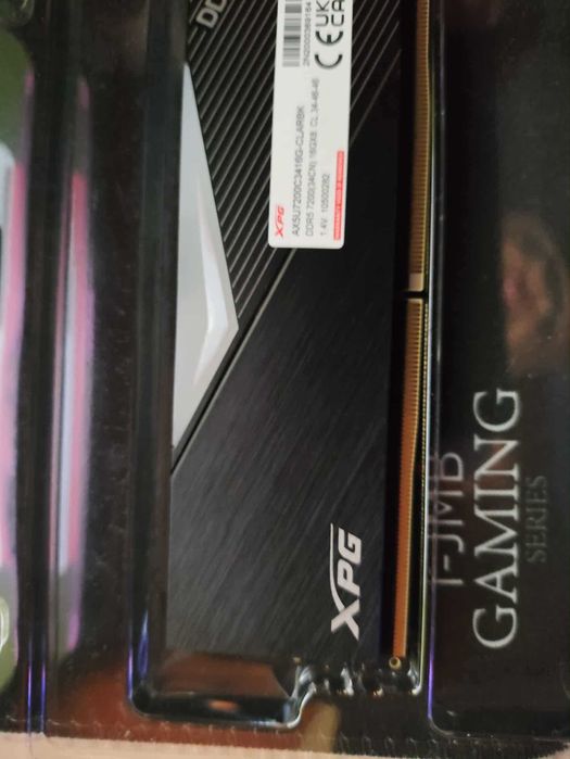 Memorie ADATA LANCER RGB, 16GB DDR5, 7200MHz CL34