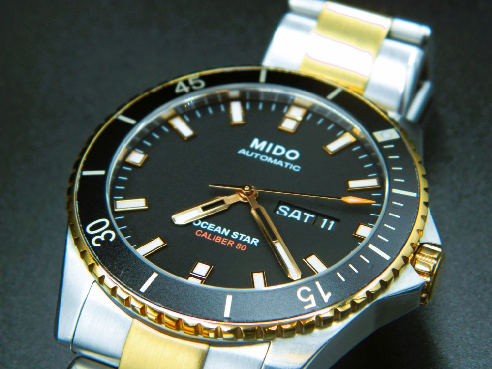 Mido Oceanstar two tone