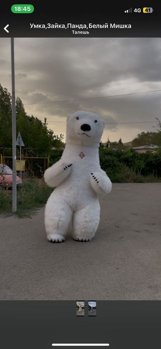 Мишка Умка , мишка Джон , большая панда и зайка