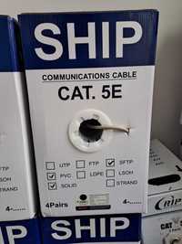 Кабель сетевой SHIP D155-P Cat.5e SF/UTP 30В PVC дважды экран внутренн