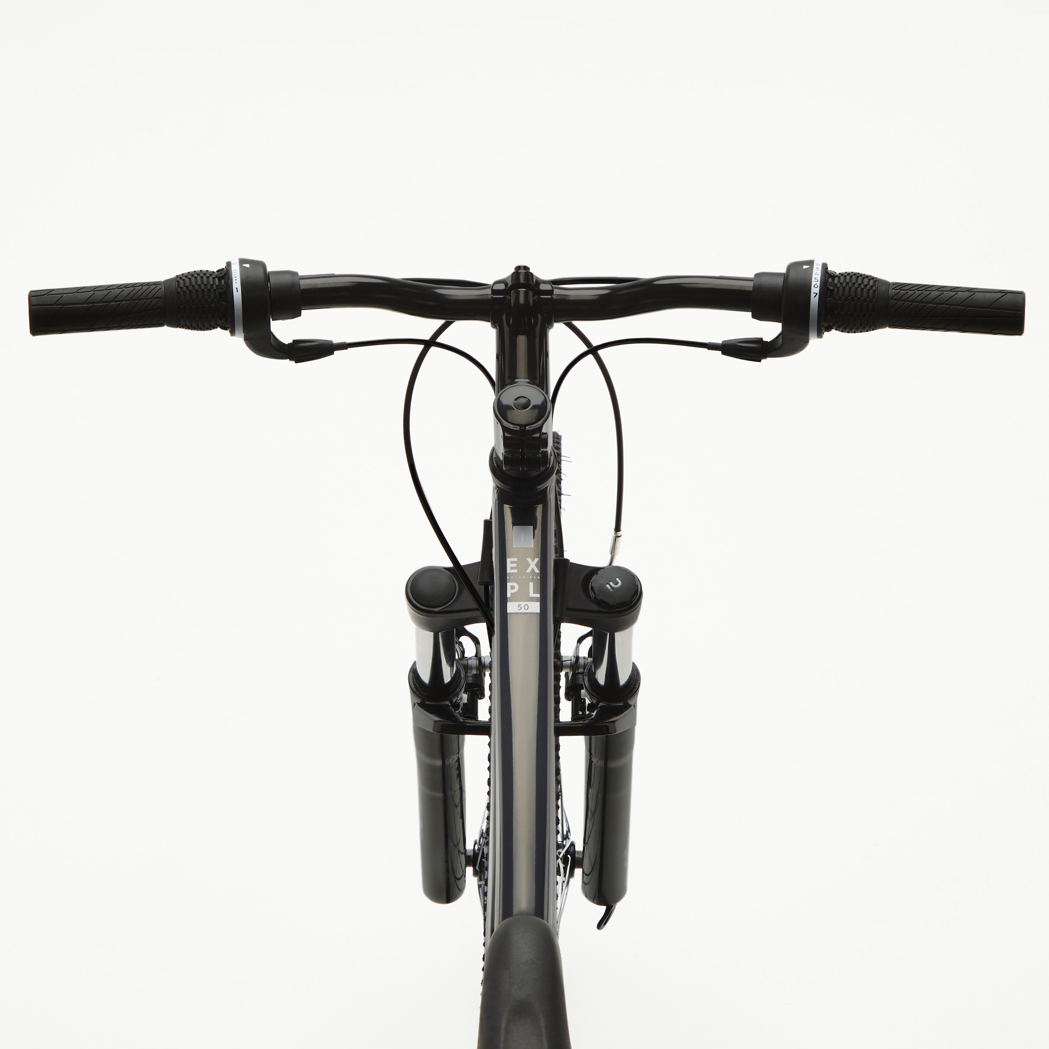 Bicicletă Mtb Expl 50 Gri - M - produs resigilat (nou) Decathlon