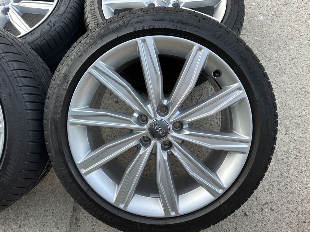 Оригинални лети джанти с гуми 19" за Ауди А6, A7, C8 All road след2019