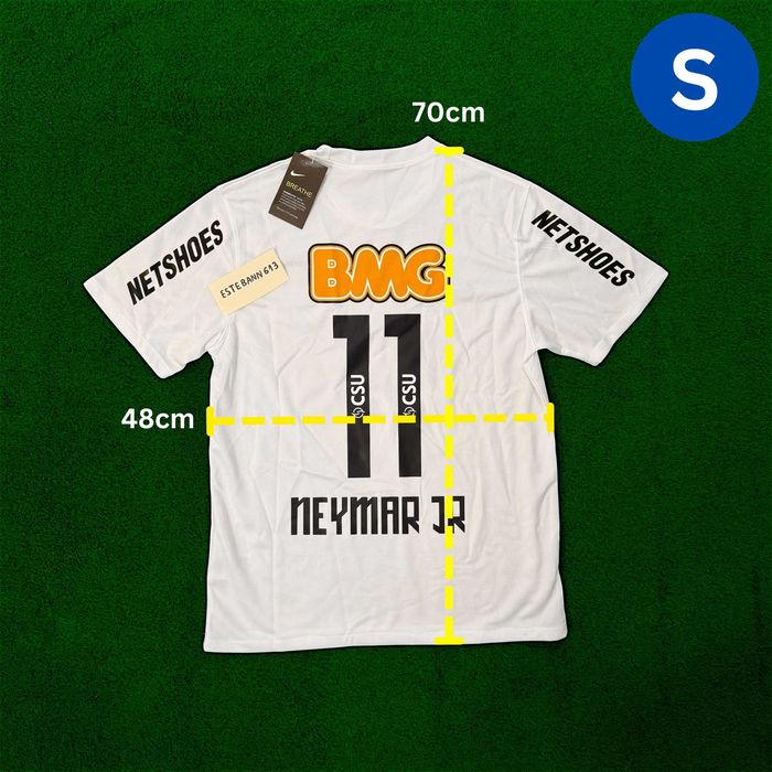 [Neymar Jr] Tricou de fotbal retro Santos FC (2012-2013)